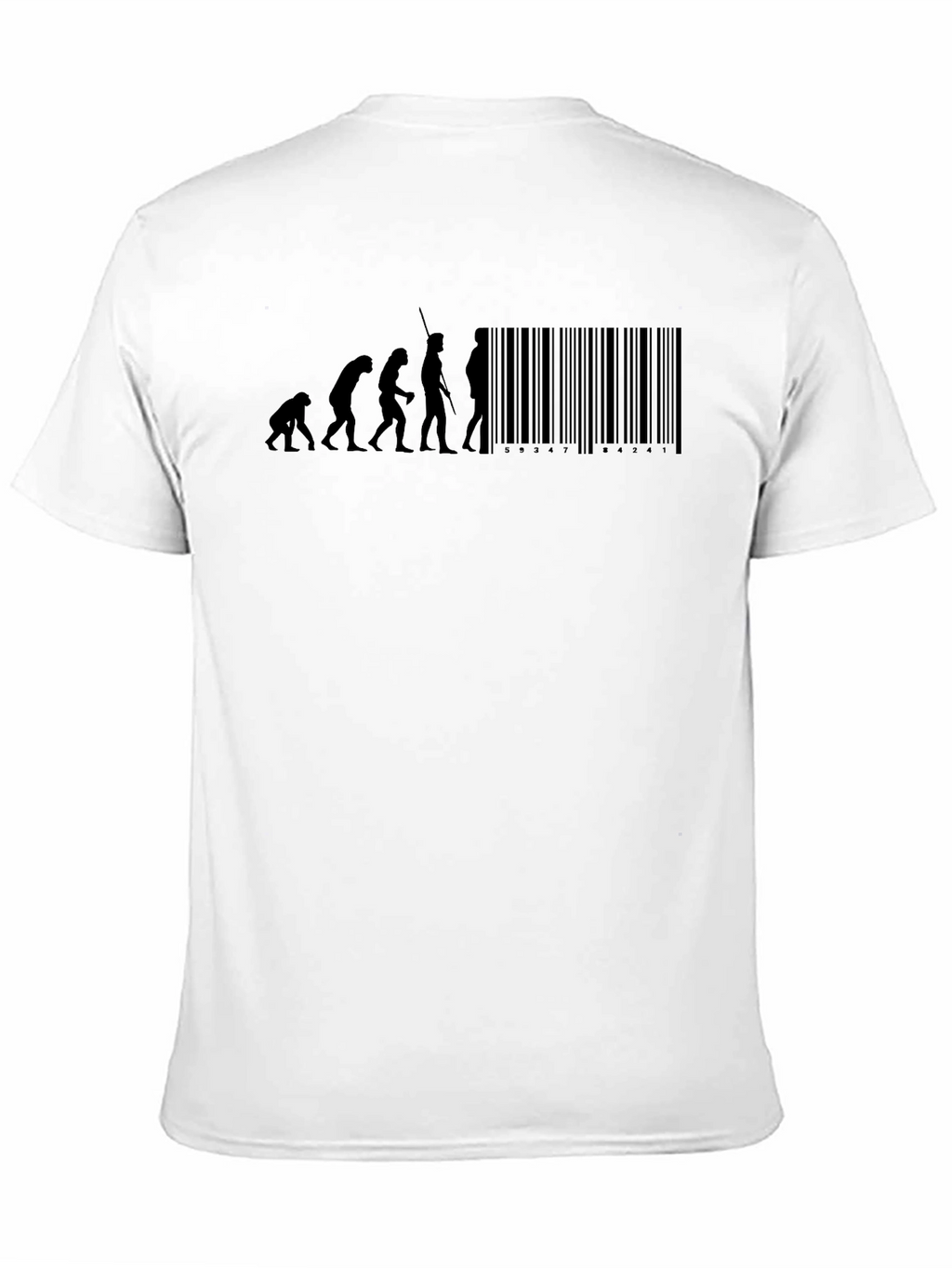Evolution Barcode Graphic T-Shirt