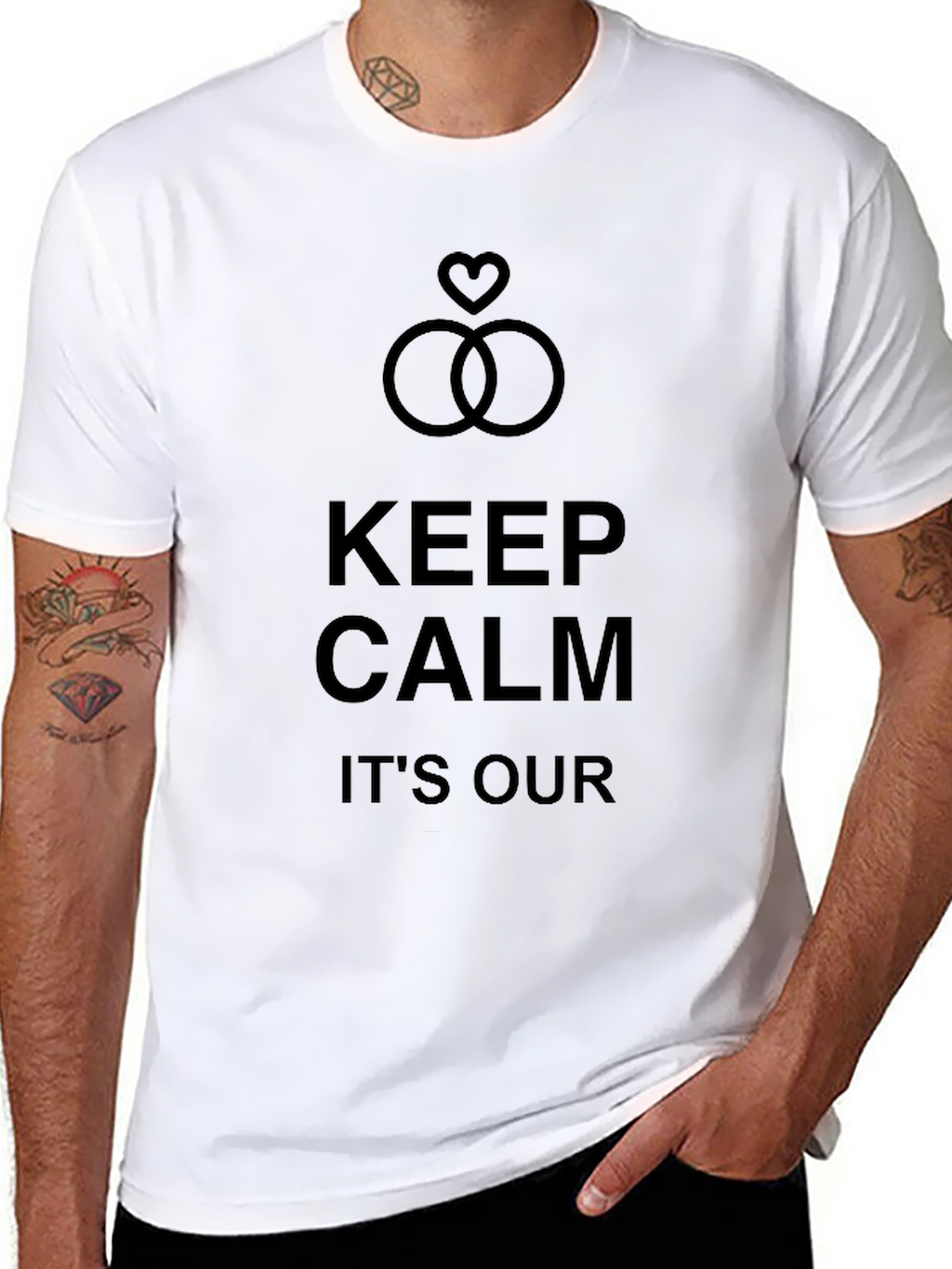 Keep Calm Its Our Wedding Day T-Shirt