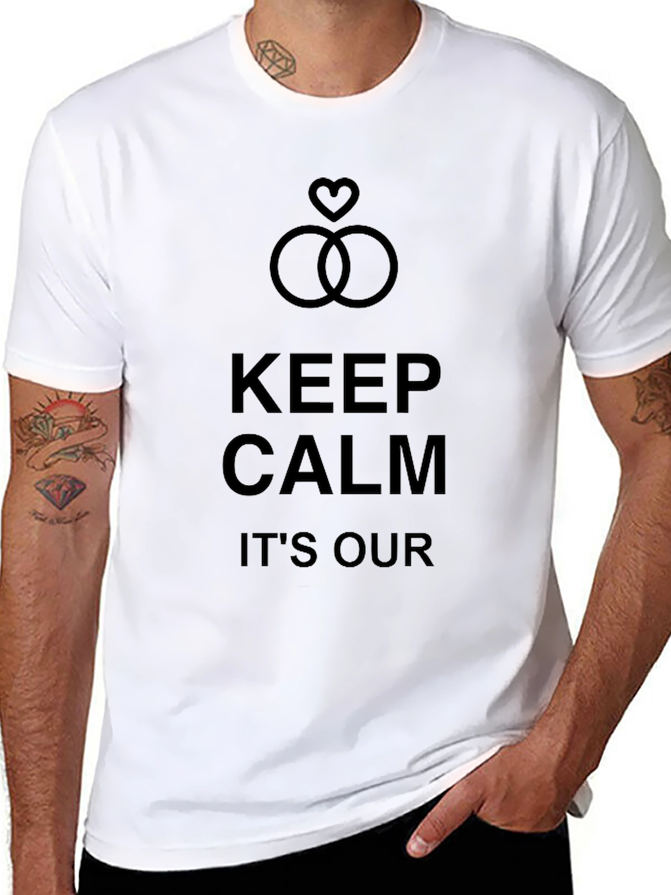 Keep Calm Its Our Wedding Day T-Shirt