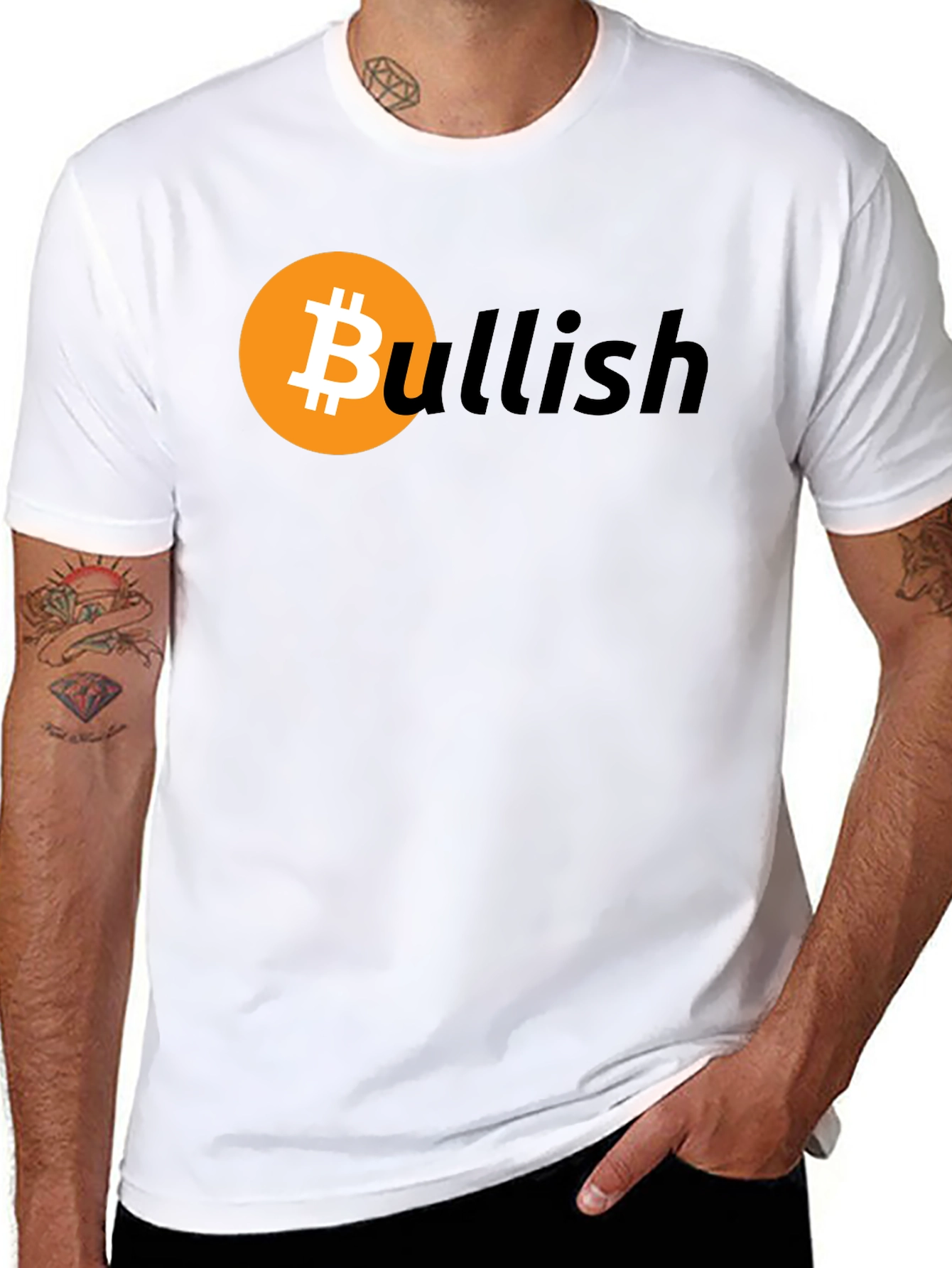 Bitcoin Bullish Graphic Tee - Crypto T-Shirt