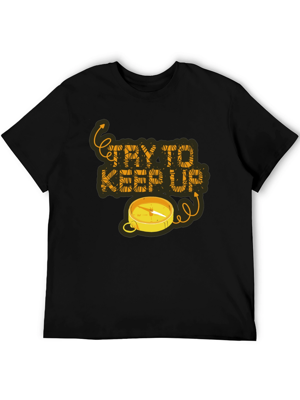 Try To Keep Up Compass Graphic Tee