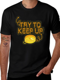 Try To Keep Up Compass Graphic Tee