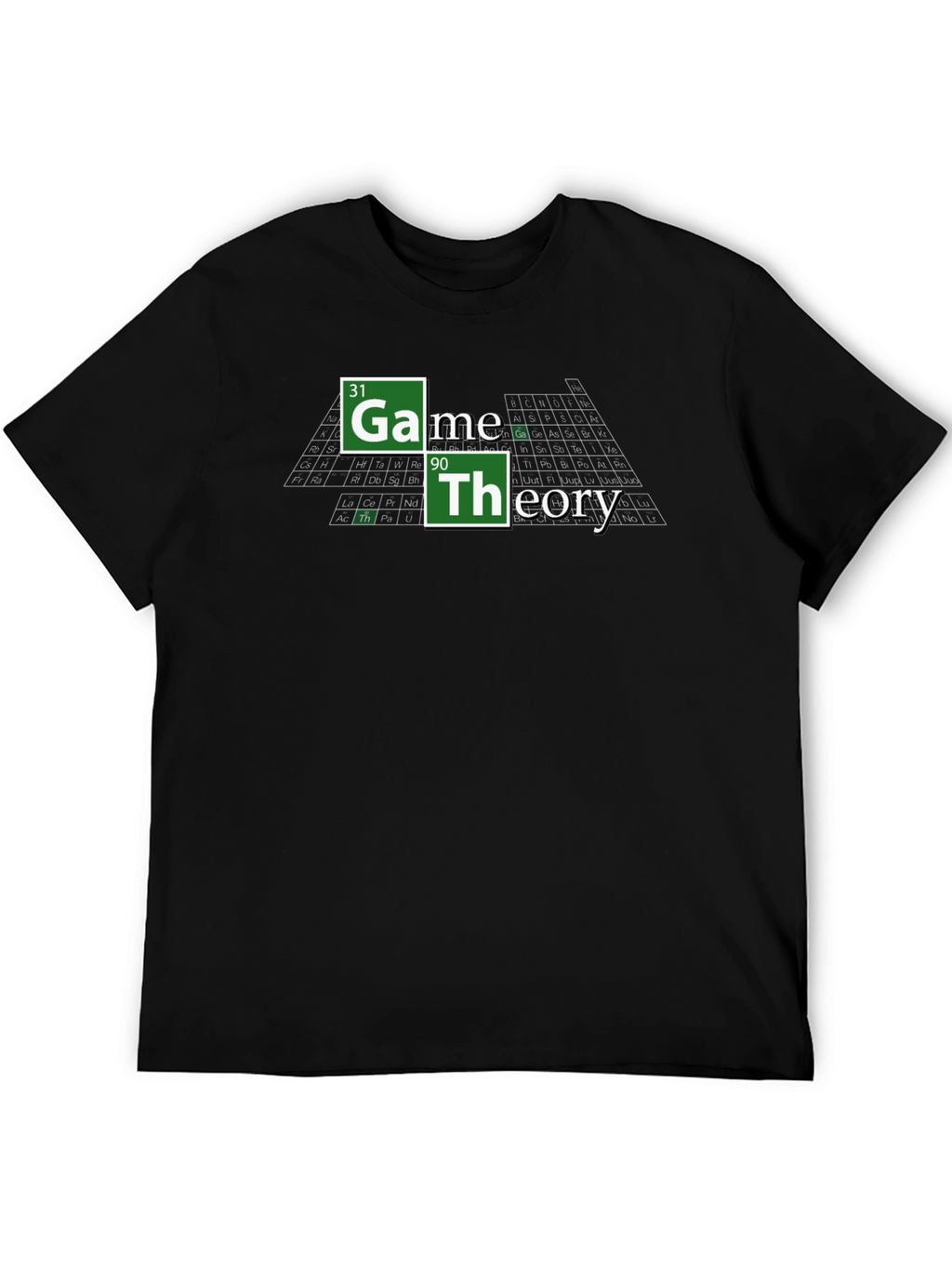 Game Theory T-Shirt - Periodic Table Inspired Design