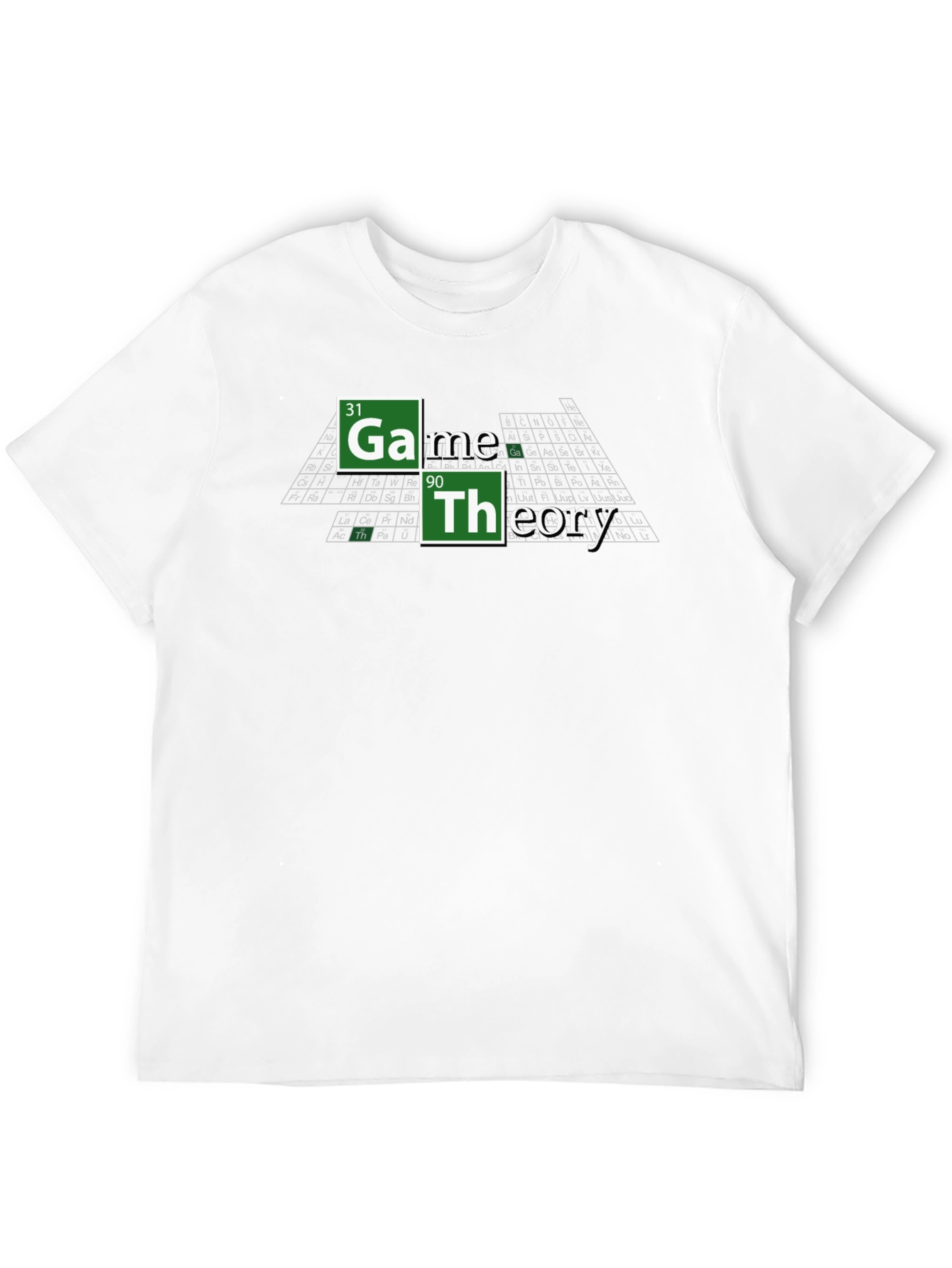 Game Theory T-Shirt - Periodic Table Inspired Design