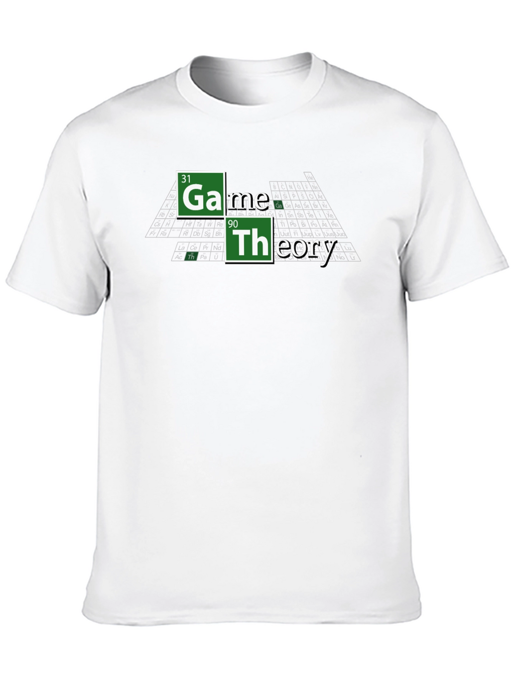 Game Theory T-Shirt - Periodic Table Inspired Design
