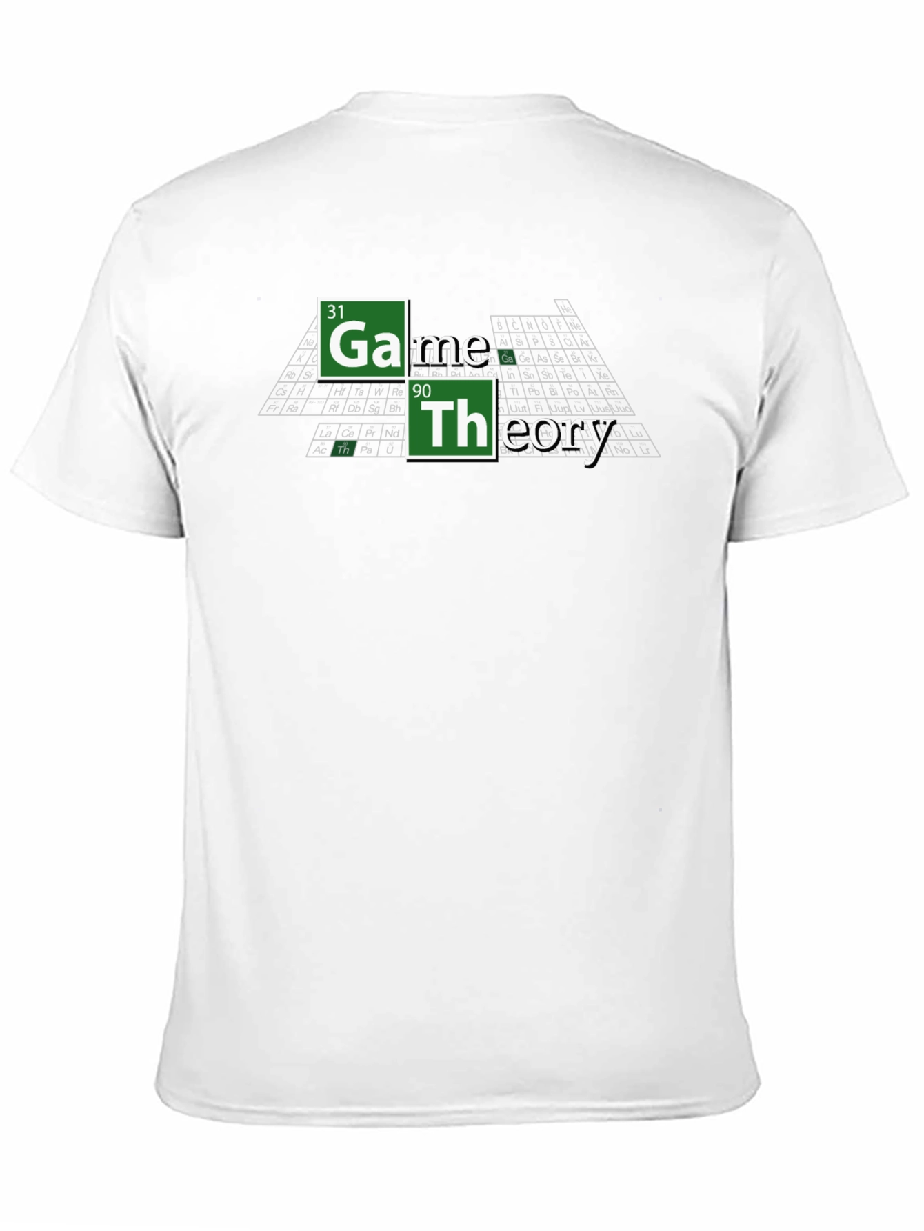 Game Theory T-Shirt - Periodic Table Inspired Design
