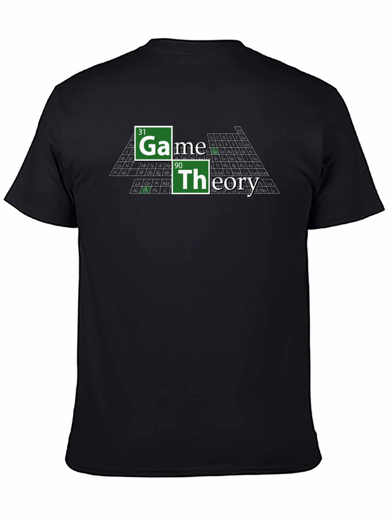 Game Theory T-Shirt - Periodic Table Inspired Design