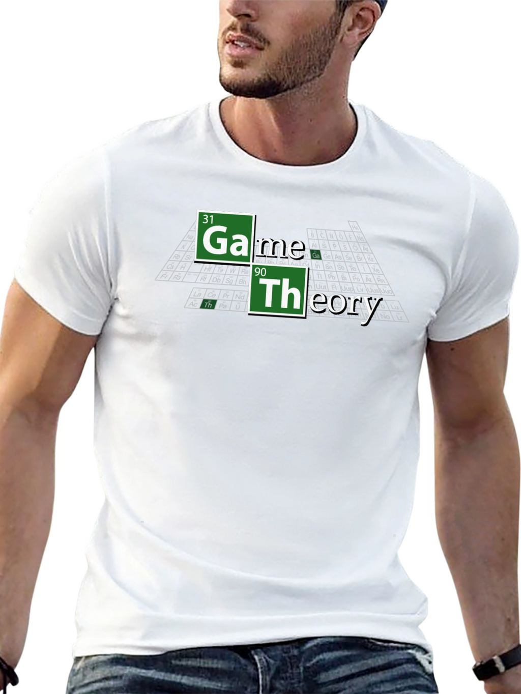 Game Theory T-Shirt - Periodic Table Inspired Design