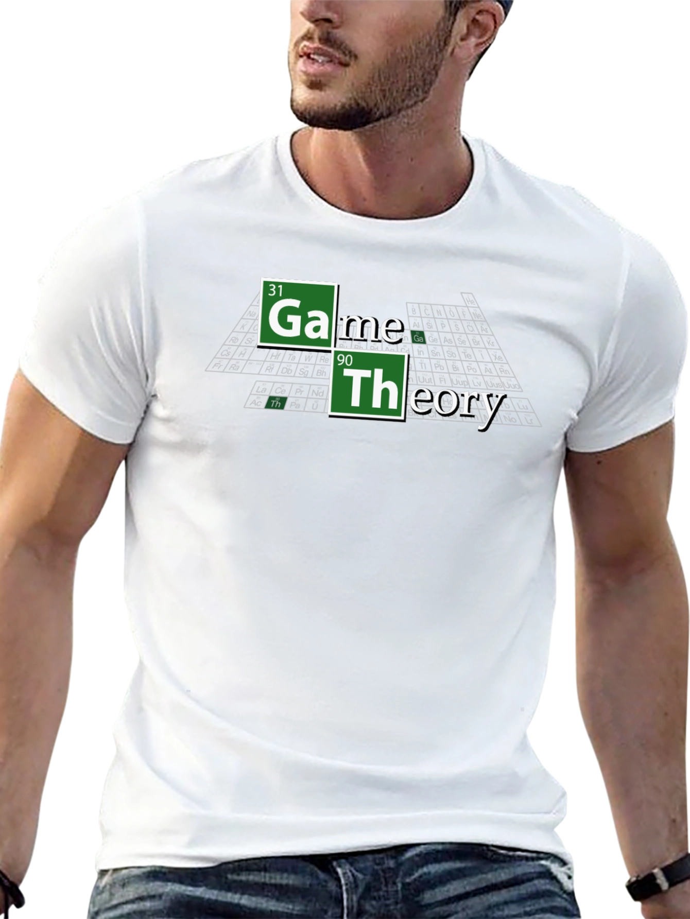 Game Theory T-Shirt - Periodic Table Inspired Design