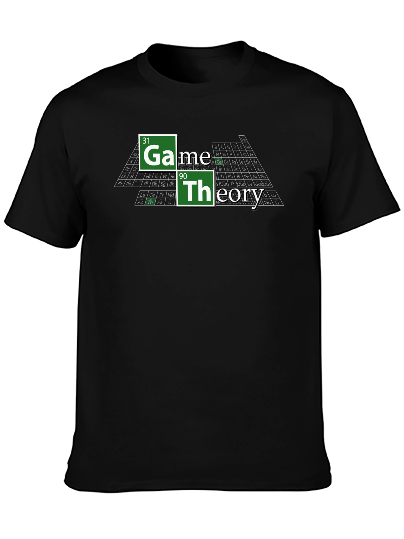 Game Theory T-Shirt - Periodic Table Inspired Design
