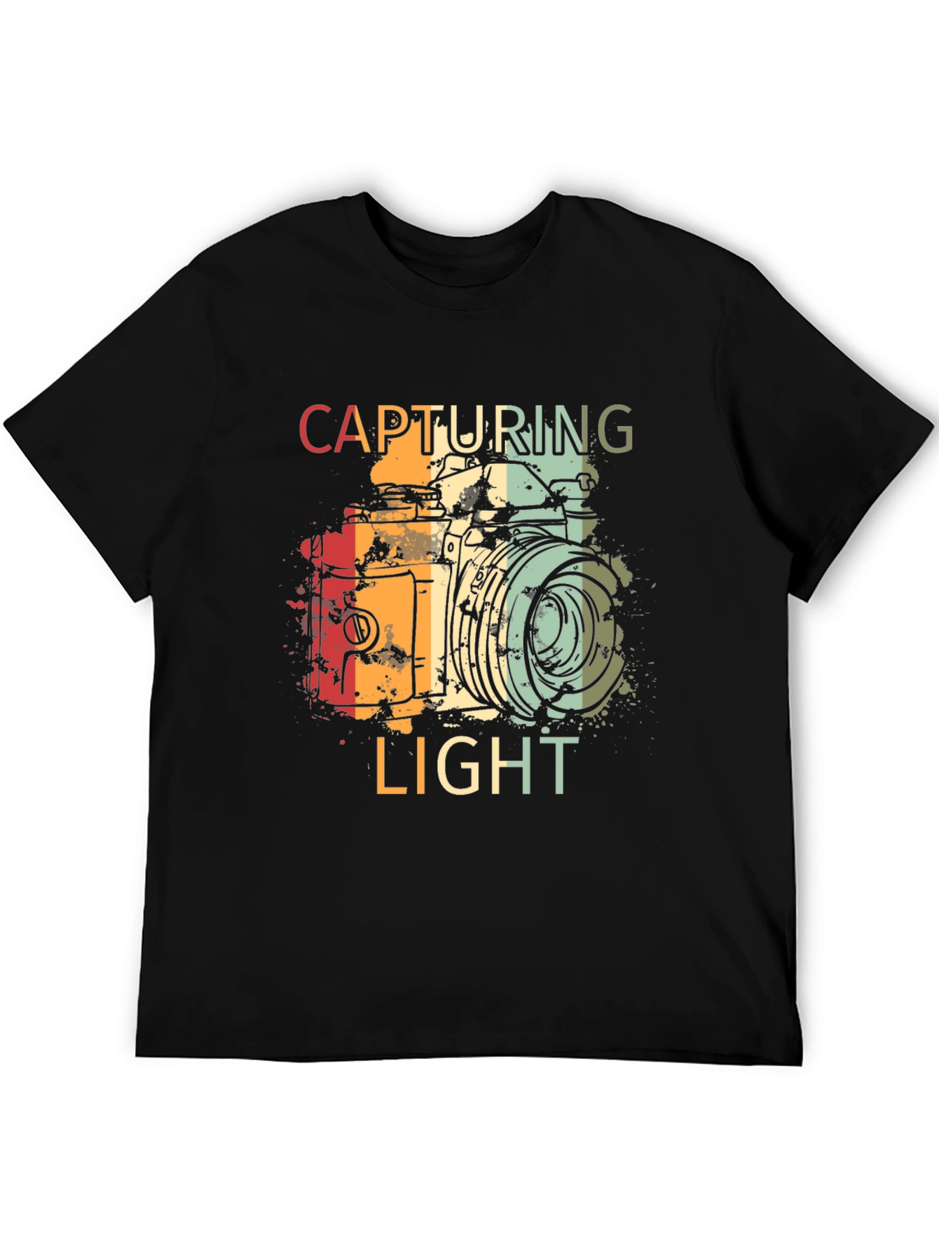 Vintage Camera Graphic T-Shirt - Capturing Light