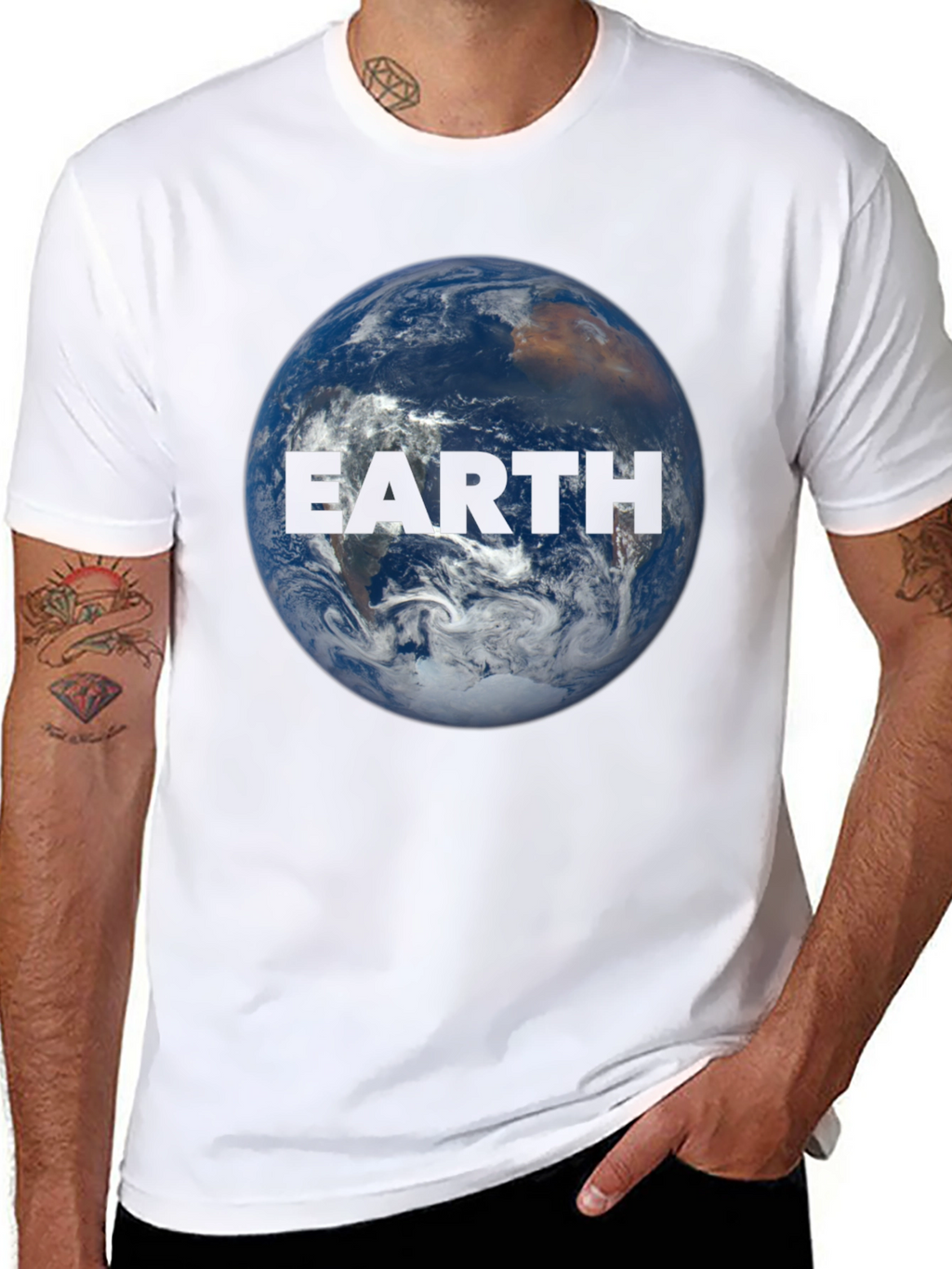 Earth Graphic T-Shirt - Planet Tee