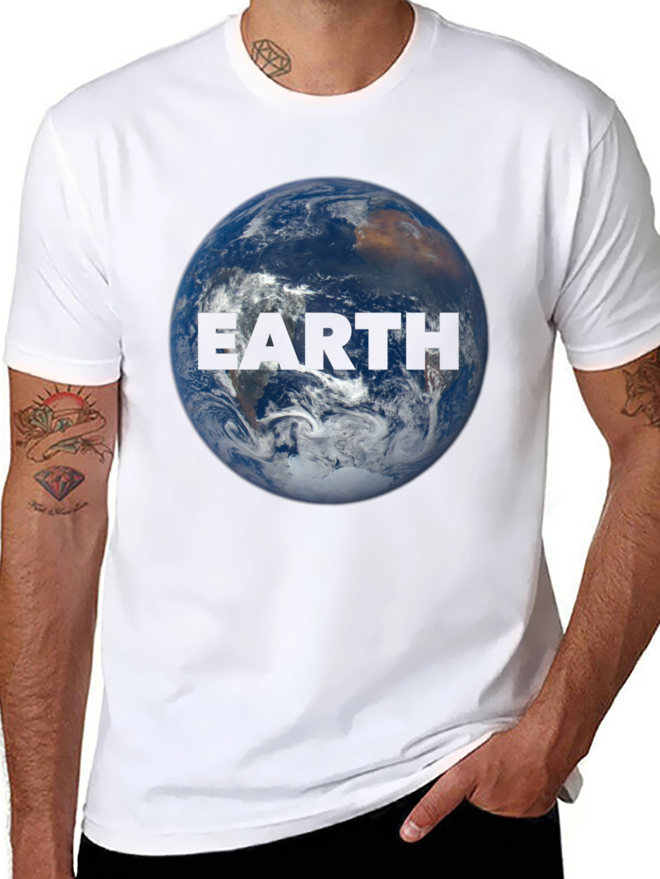 Earth Graphic T-Shirt - Planet Tee