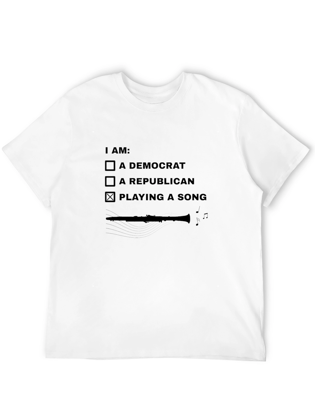 I Am: Playing A Song Novelty T-Shirt