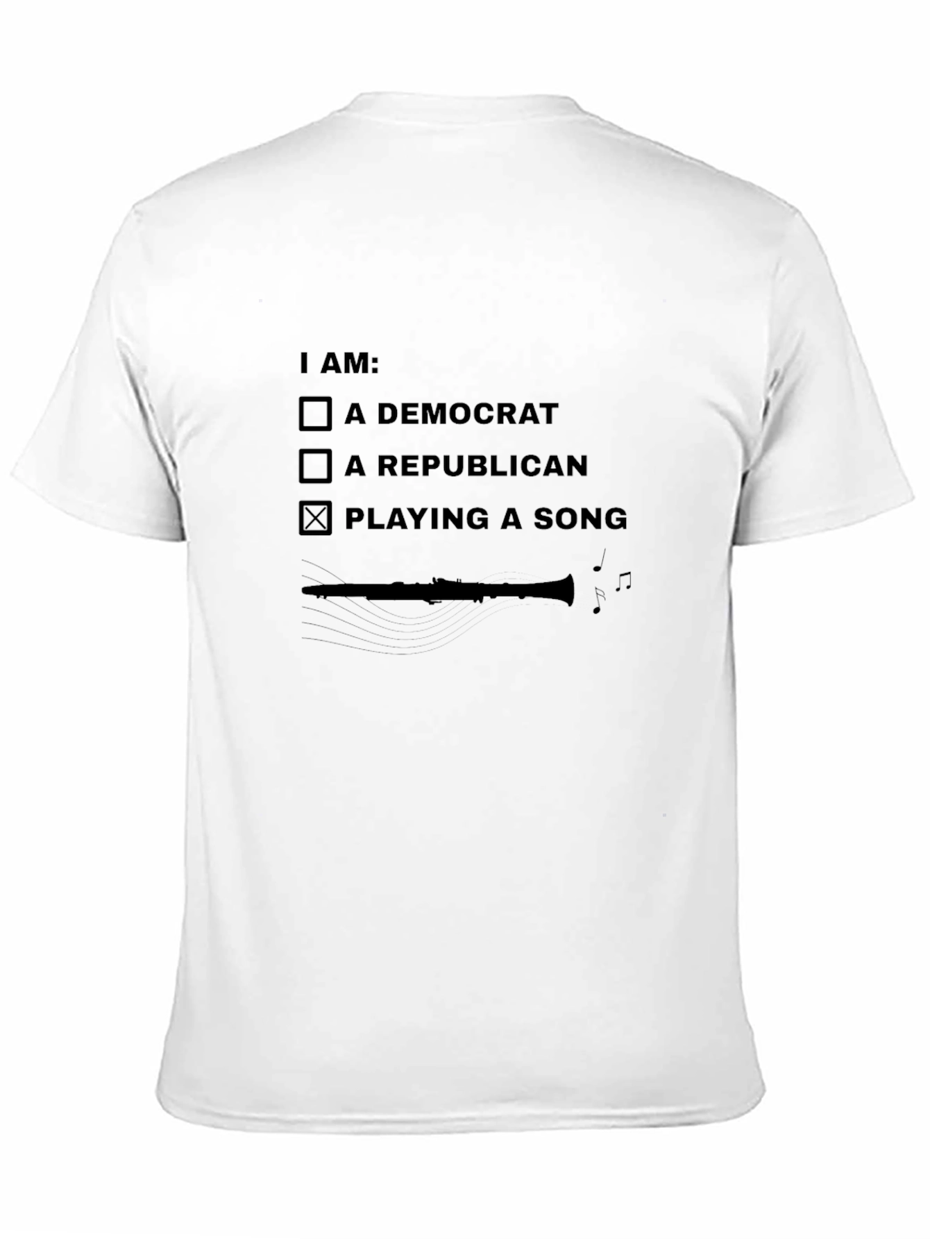 I Am: Playing A Song Novelty T-Shirt