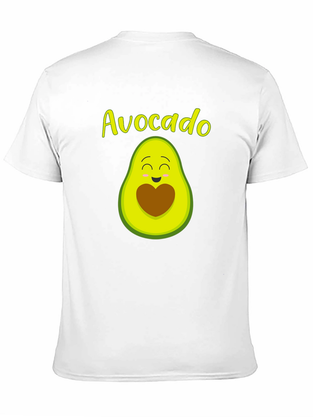 Avocado Heart Graphic T-Shirt