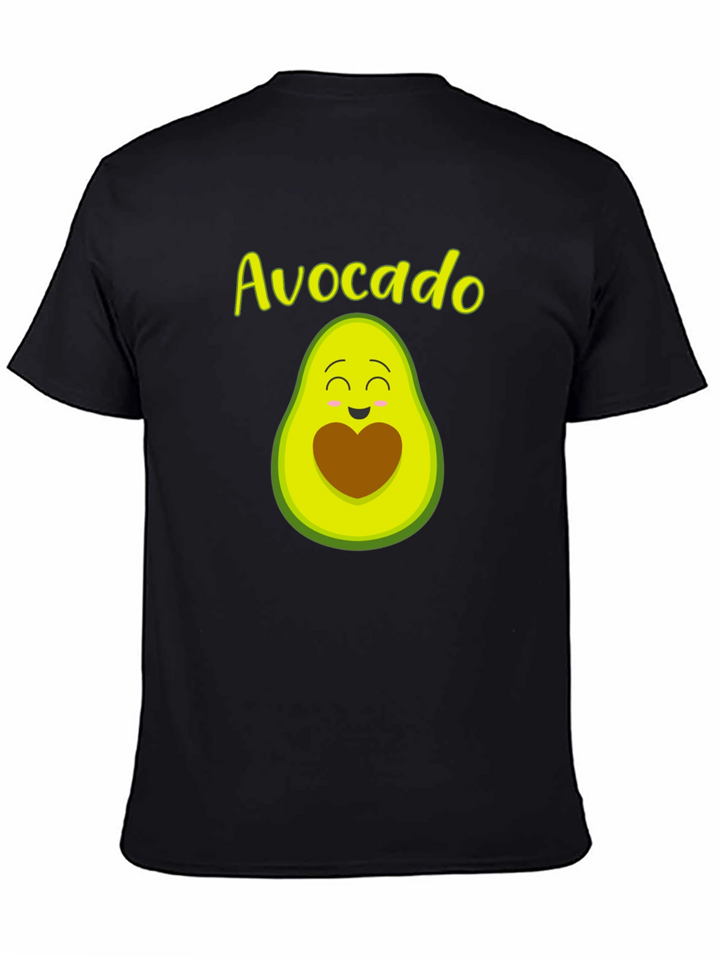 Avocado Heart Graphic T-Shirt