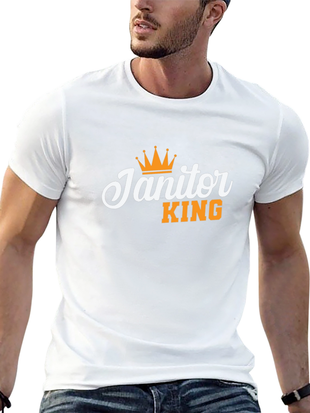 Janitor King T-Shirt