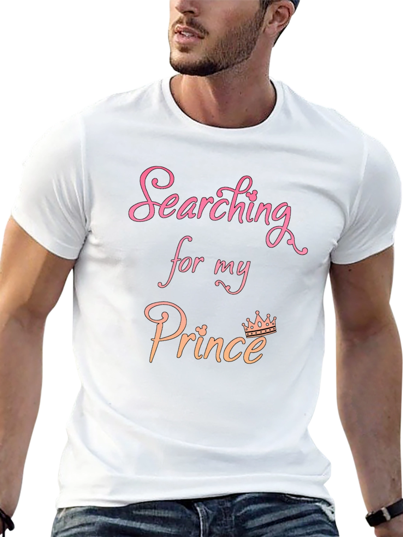 Searching For My Prince Graphic T-Shirt