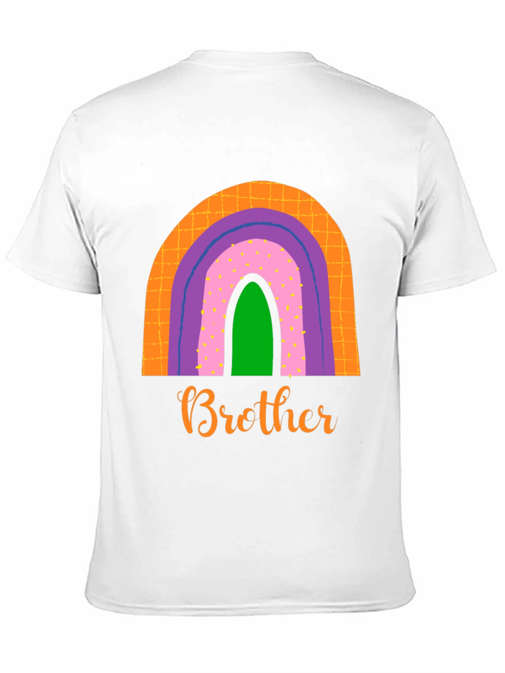 Brother Rainbow Graphic Tee - Family Matching Shirt
