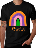 Brother Rainbow Graphic Tee - Family Matching Shirt