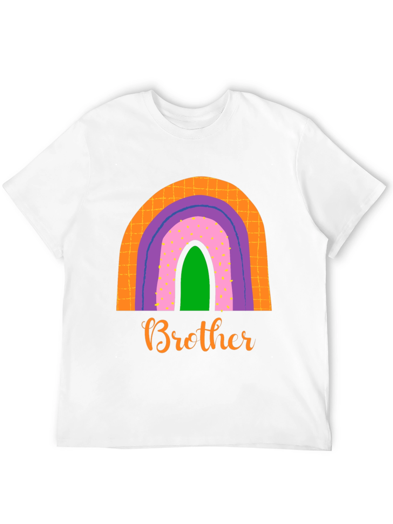 Brother Rainbow Graphic Tee - Family Matching Shirt
