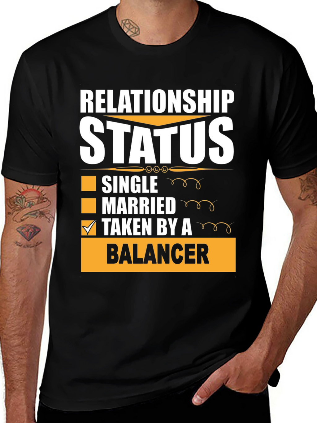 Relationship Status: Taken by a Balancer T-Shirt