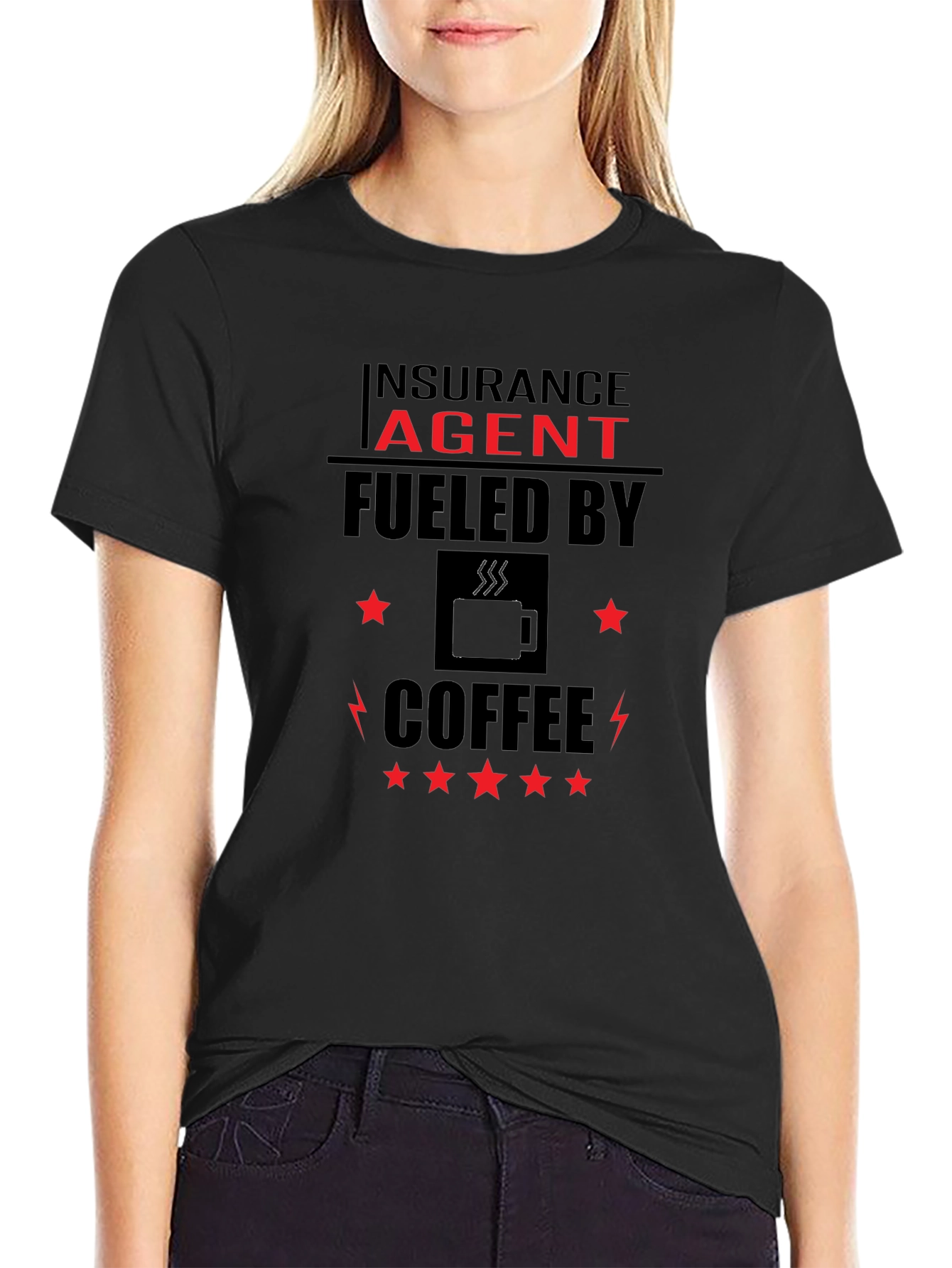 Insurance Agent Fueled By Coffee T-Shirt