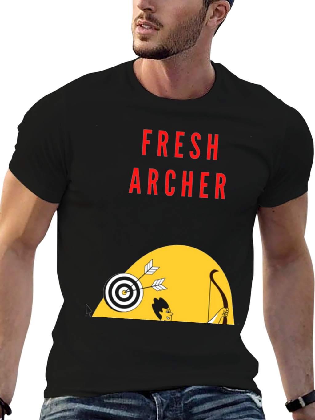 Fresh Archer Graphic T-Shirt