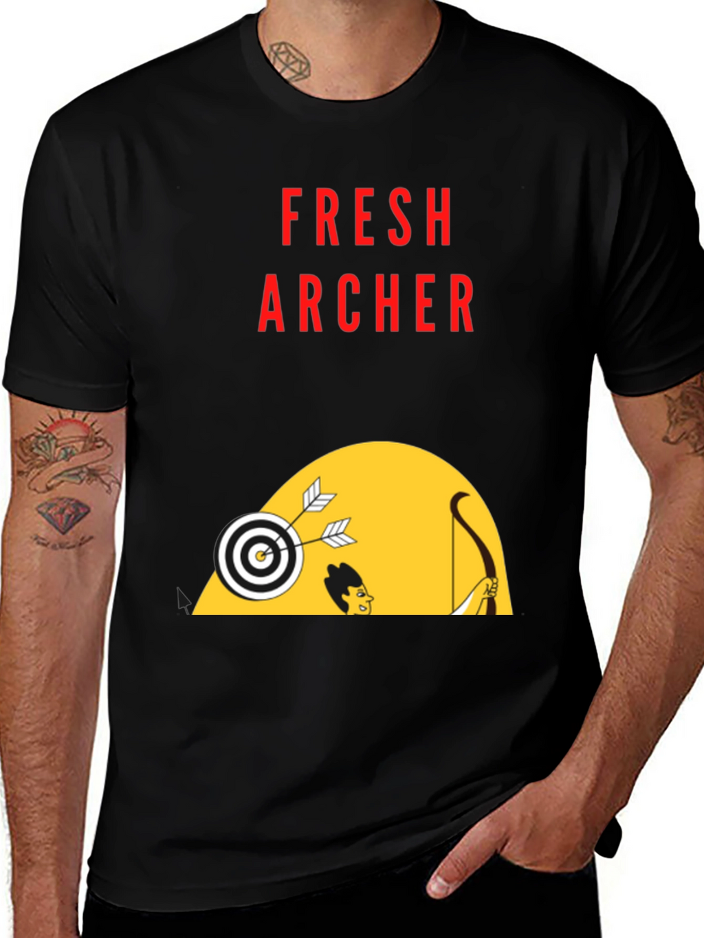 Fresh Archer Graphic T-Shirt