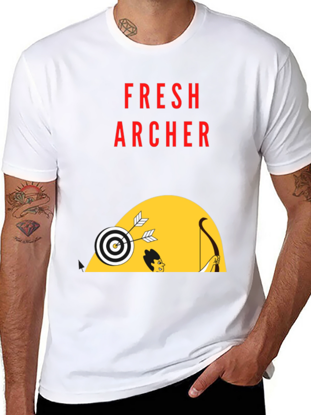 Fresh Archer Graphic T-Shirt