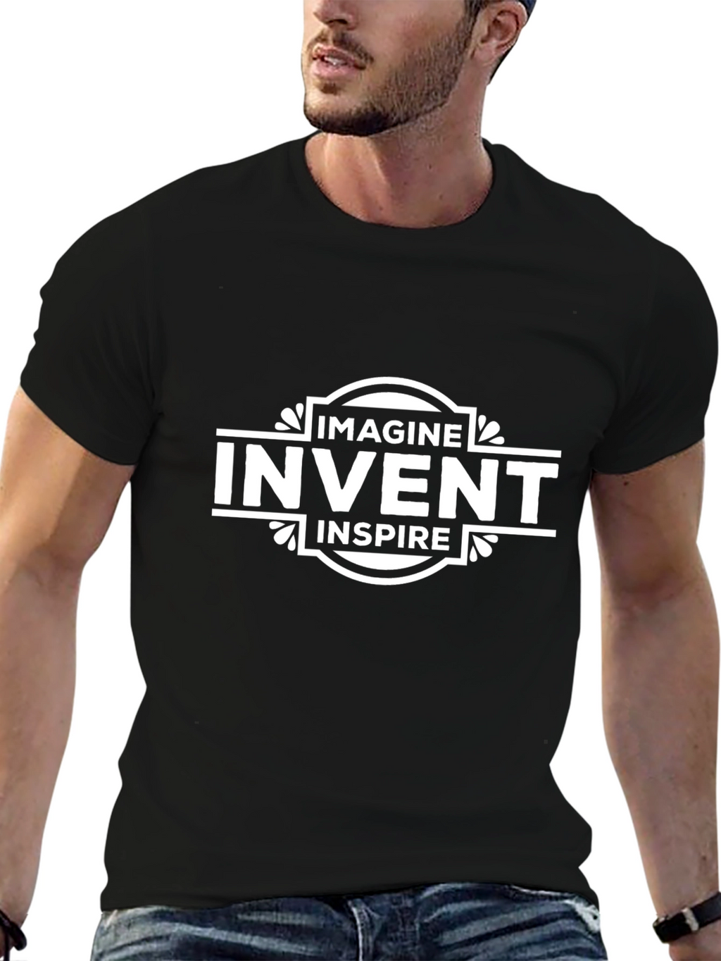 Imagine Invent Inspire Graphic T-Shirt