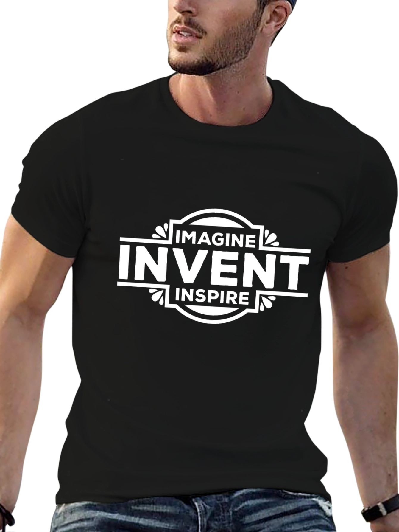 Imagine Invent Inspire Graphic T-Shirt