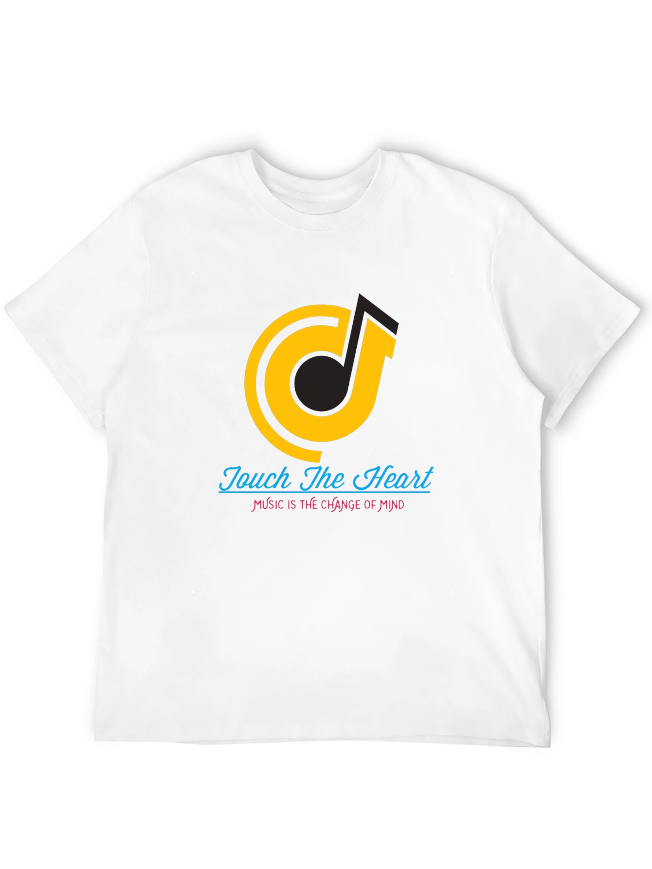 Touch The Heart Graphic T-Shirt