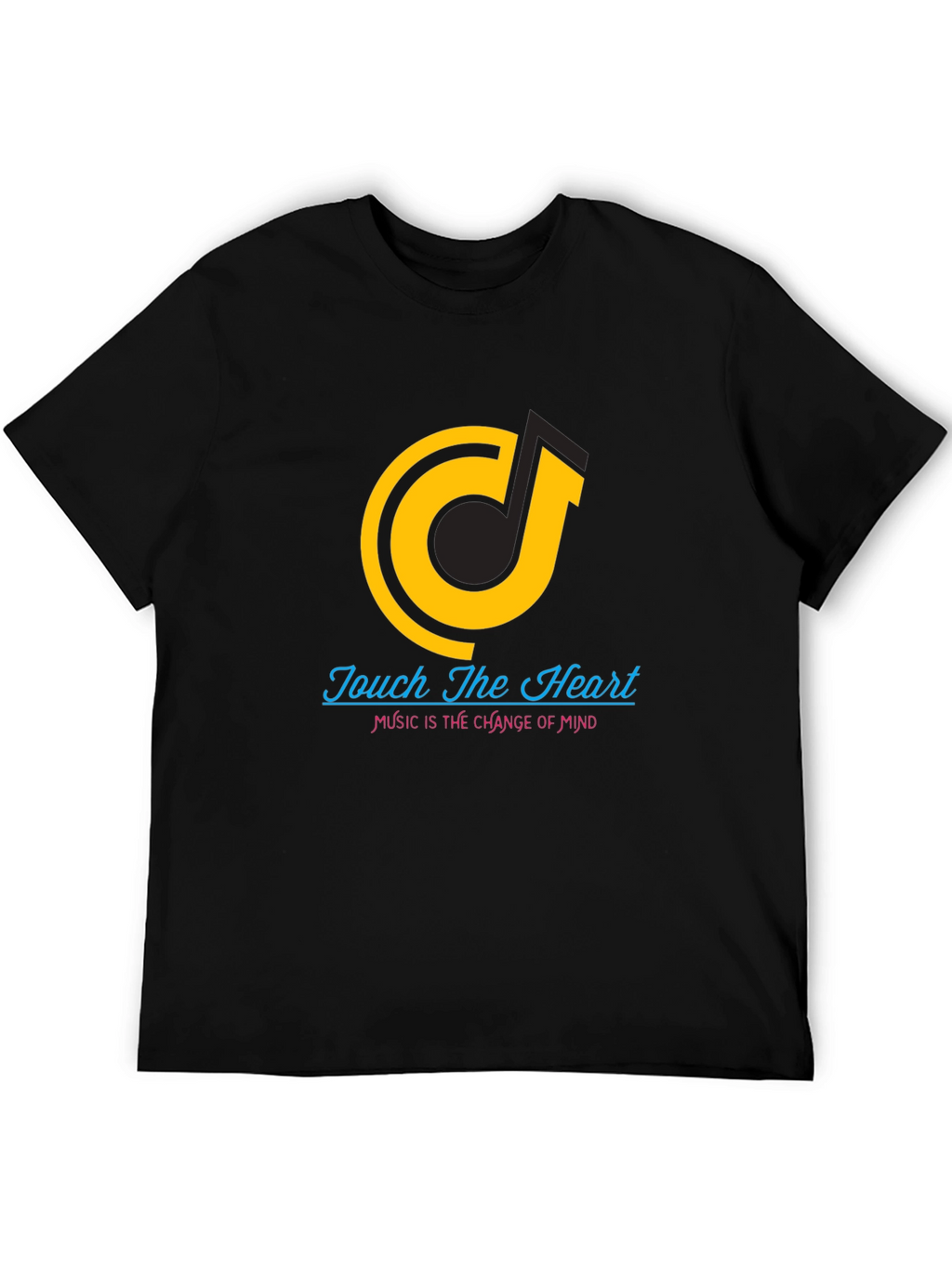 Touch The Heart Graphic T-Shirt