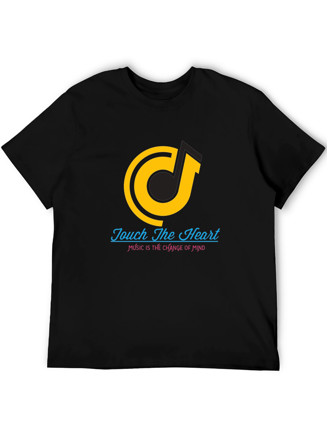 Touch The Heart Graphic T-Shirt