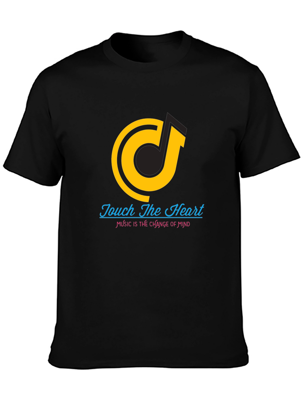 Touch The Heart Graphic T-Shirt