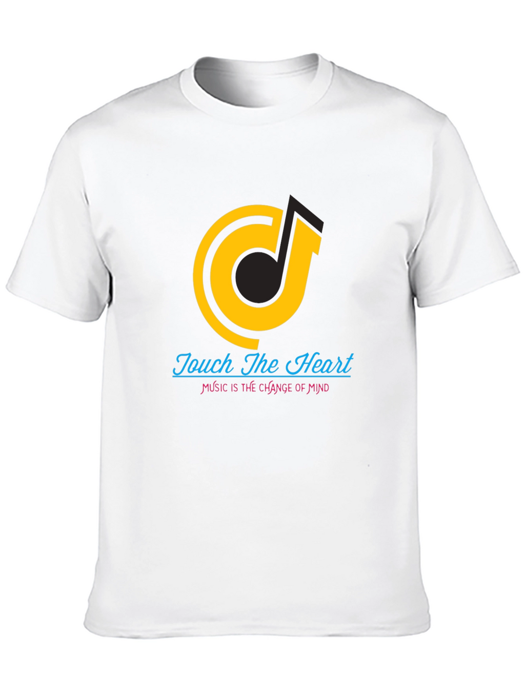 Touch The Heart Graphic T-Shirt