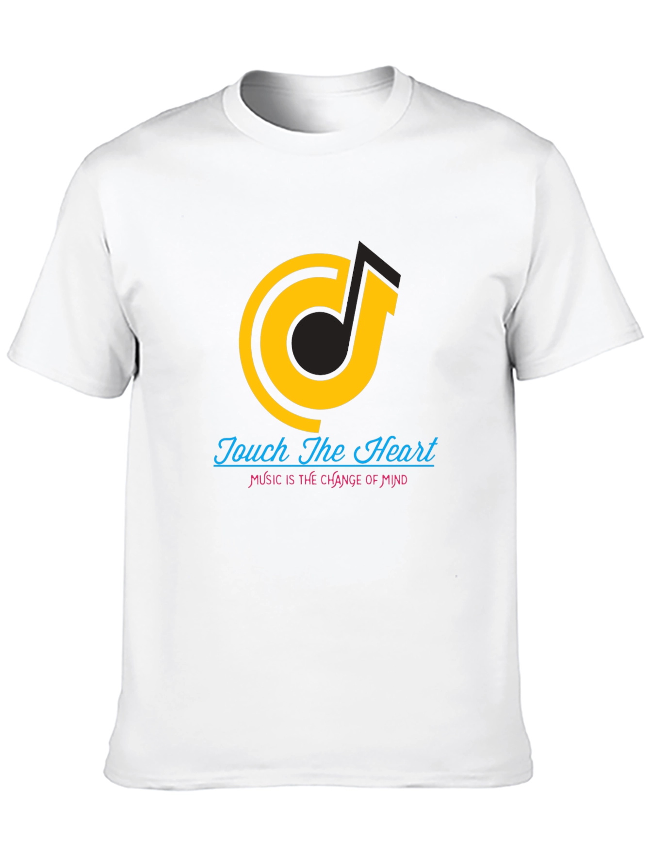Touch The Heart Graphic T-Shirt