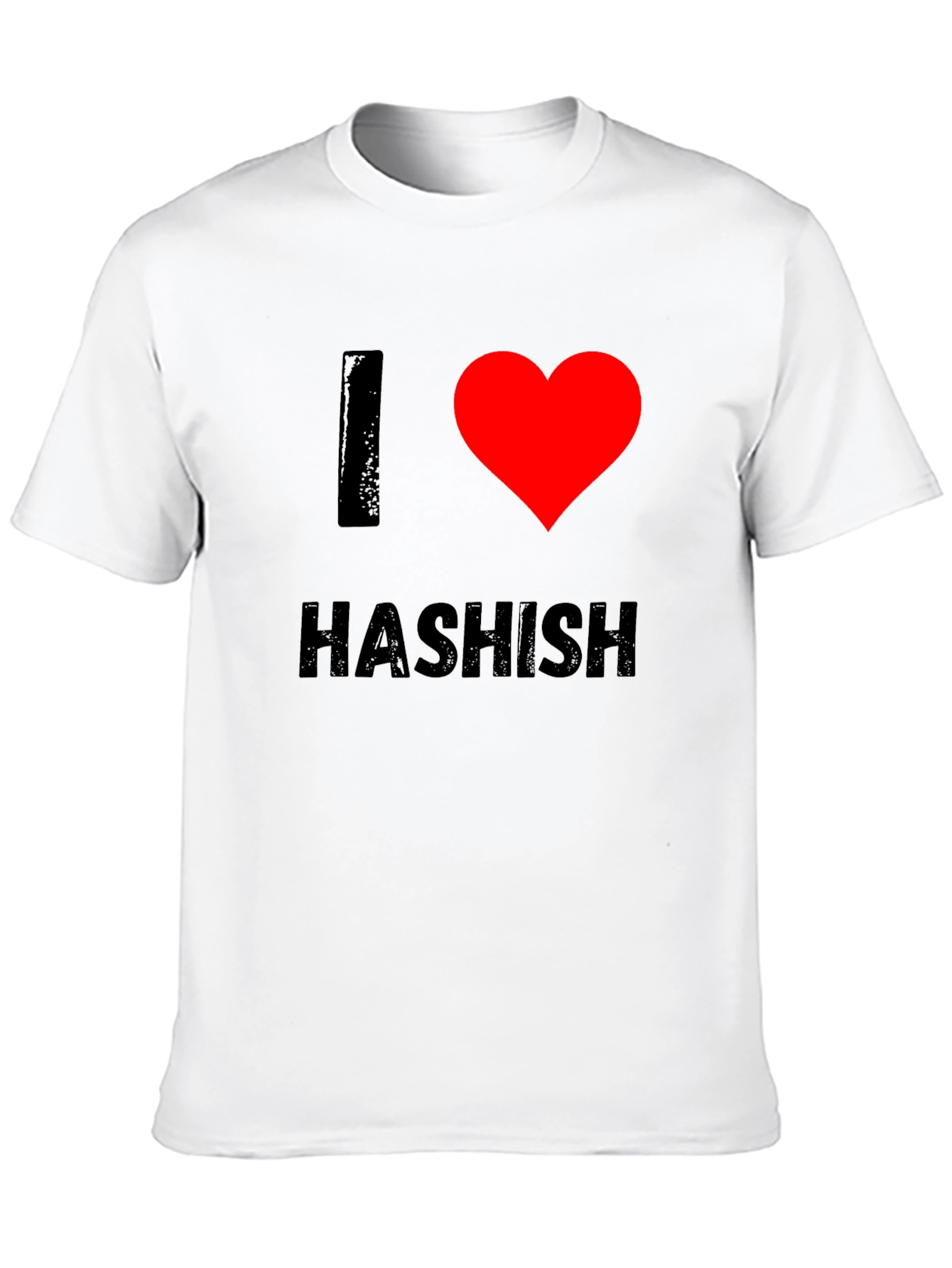 I Heart Hashish Graphic Tee - Black T-Shirt