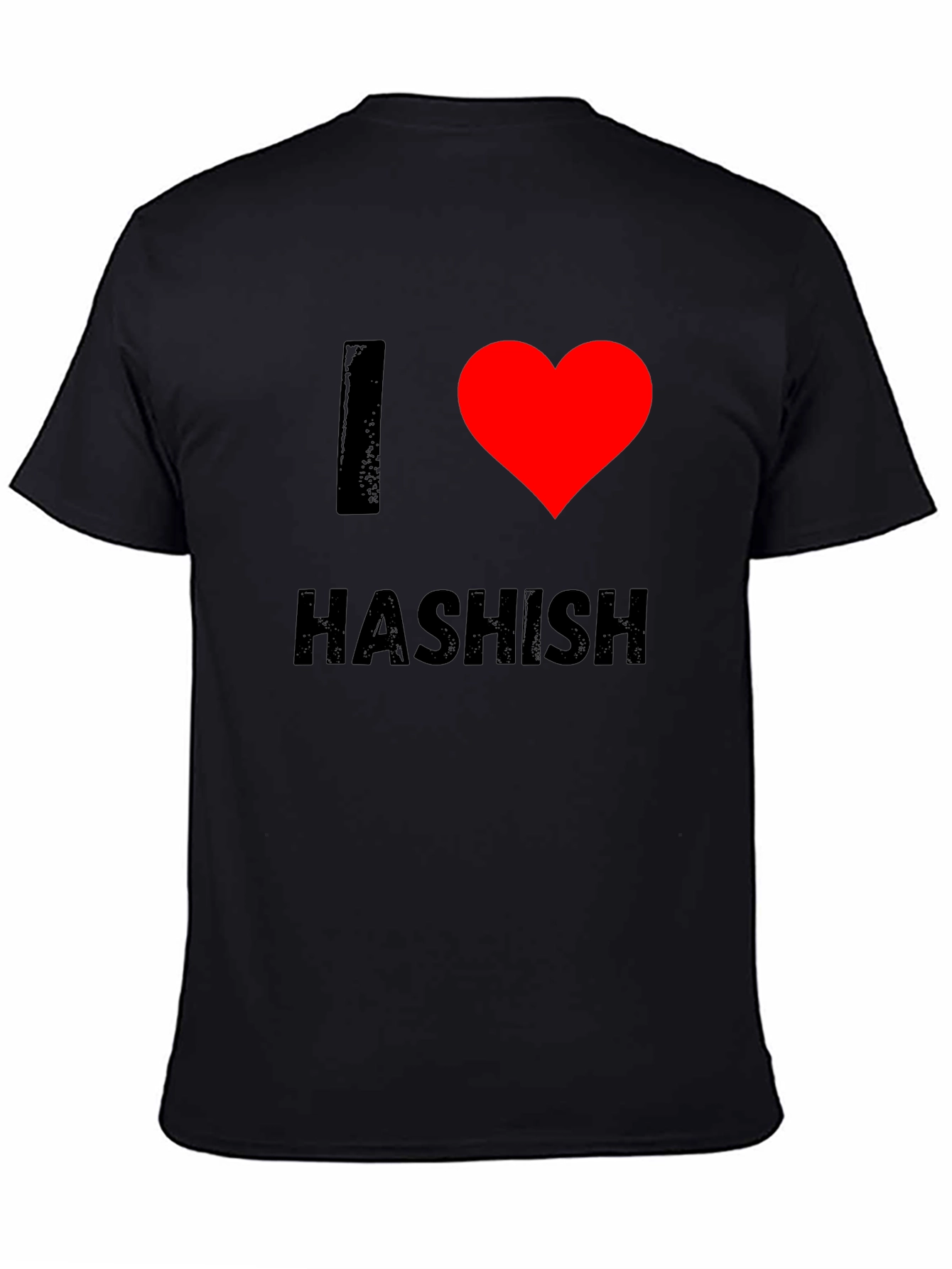 I Heart Hashish Graphic Tee - Black T-Shirt