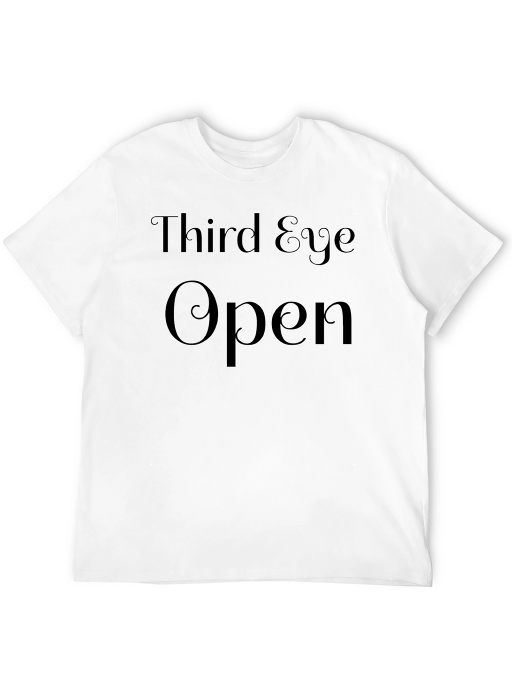 Third Eye Open Graphic Tee - Unisex Black T-Shirt