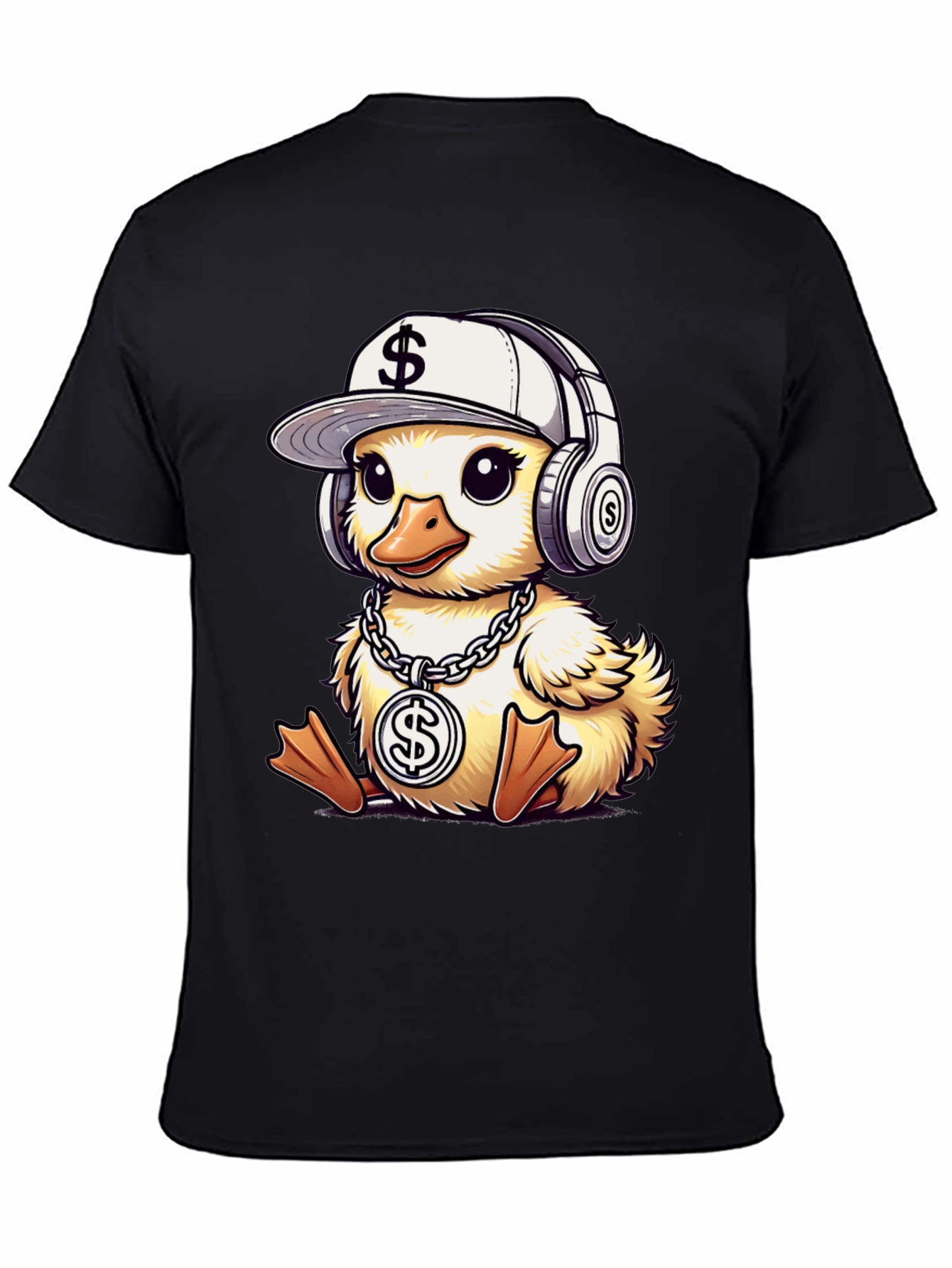 Duckling T-Shirt with Money Theme