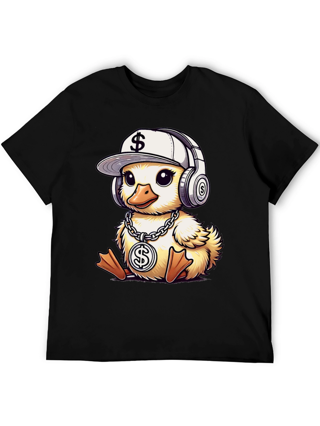 Duckling T-Shirt with Money Theme