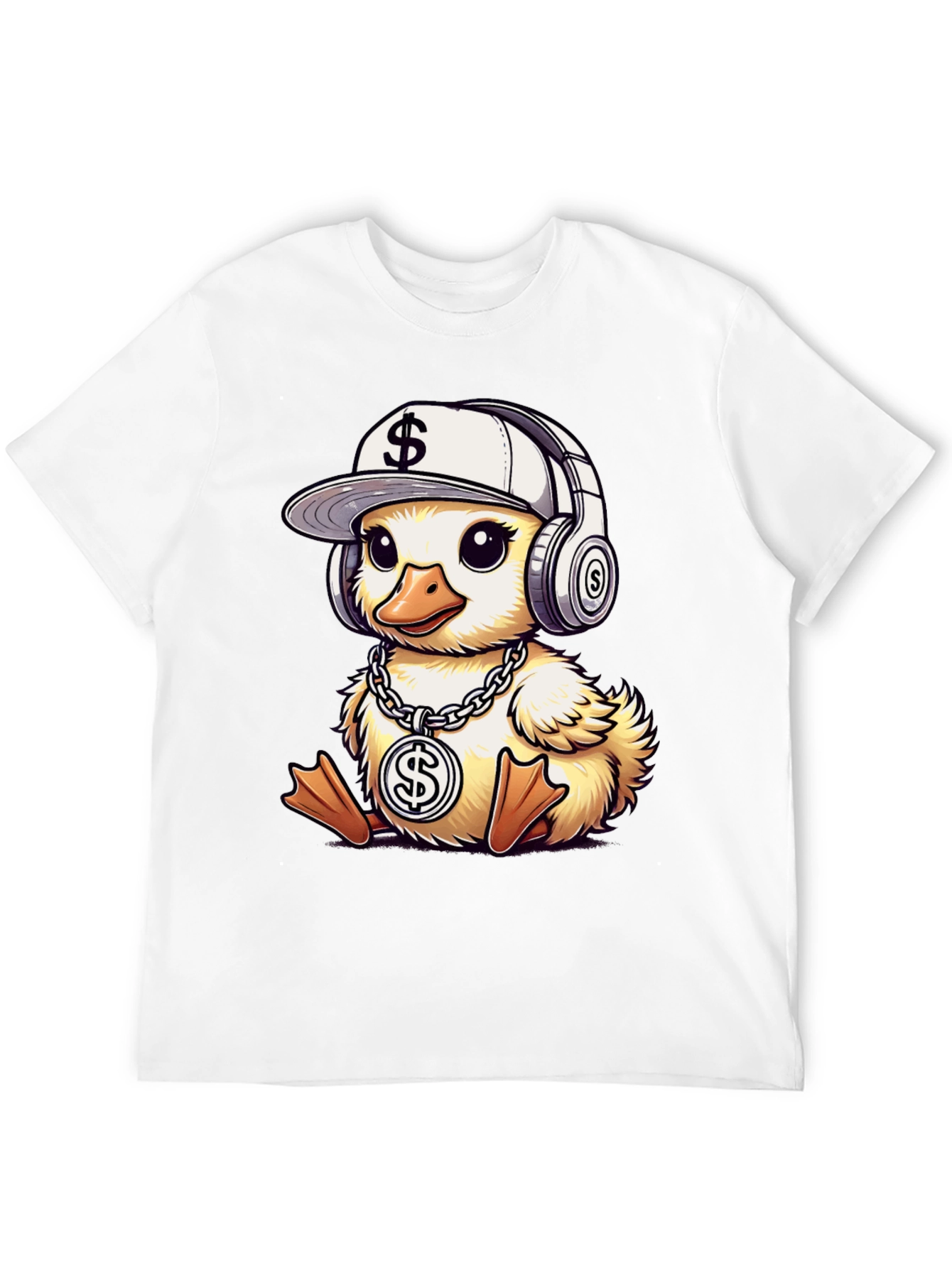 Duckling T-Shirt with Money Theme