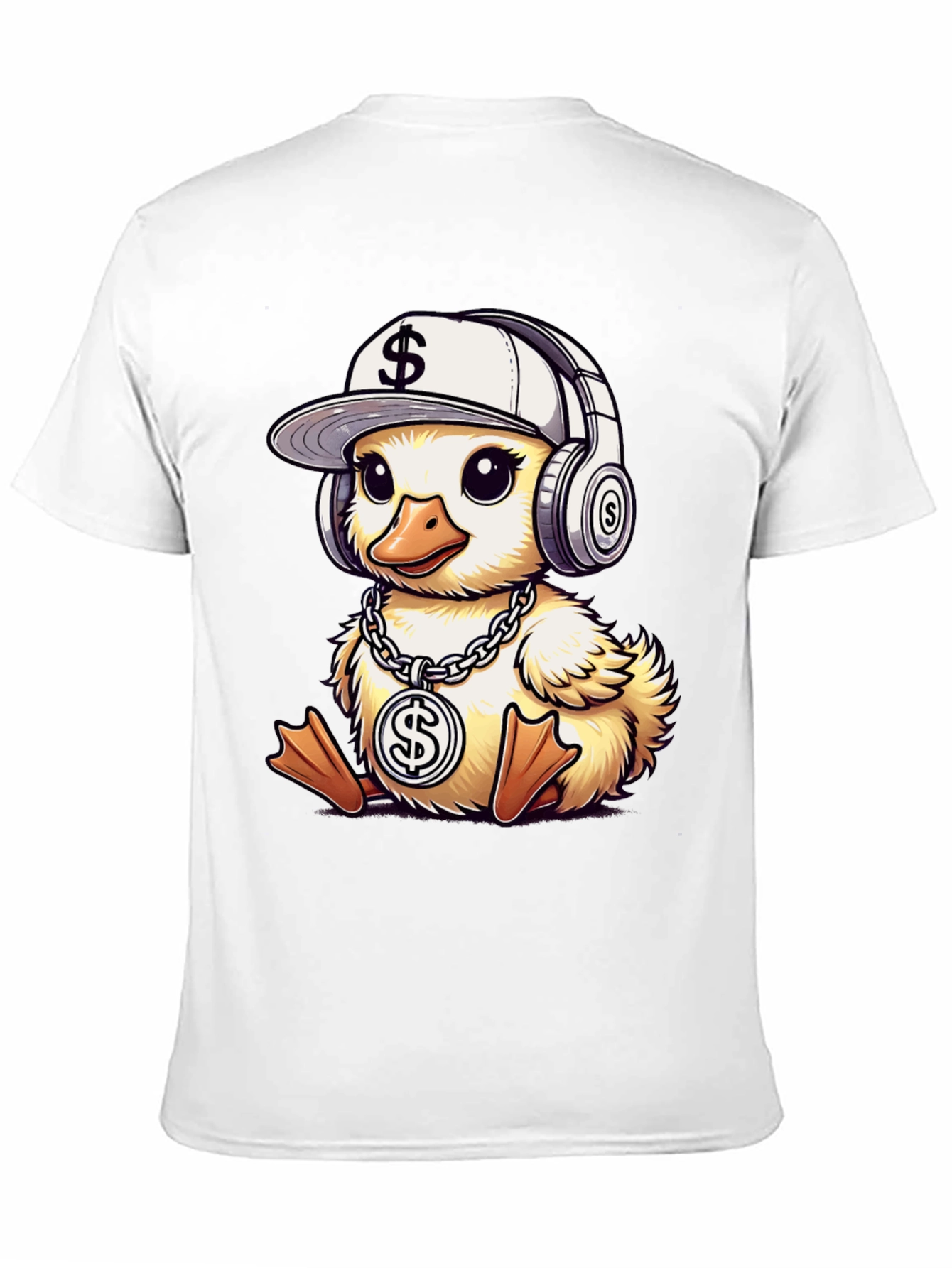 Duckling T-Shirt with Money Theme