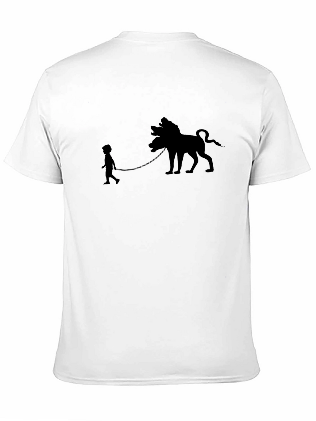 Silhouette Cerberus Graphic Tee - Black