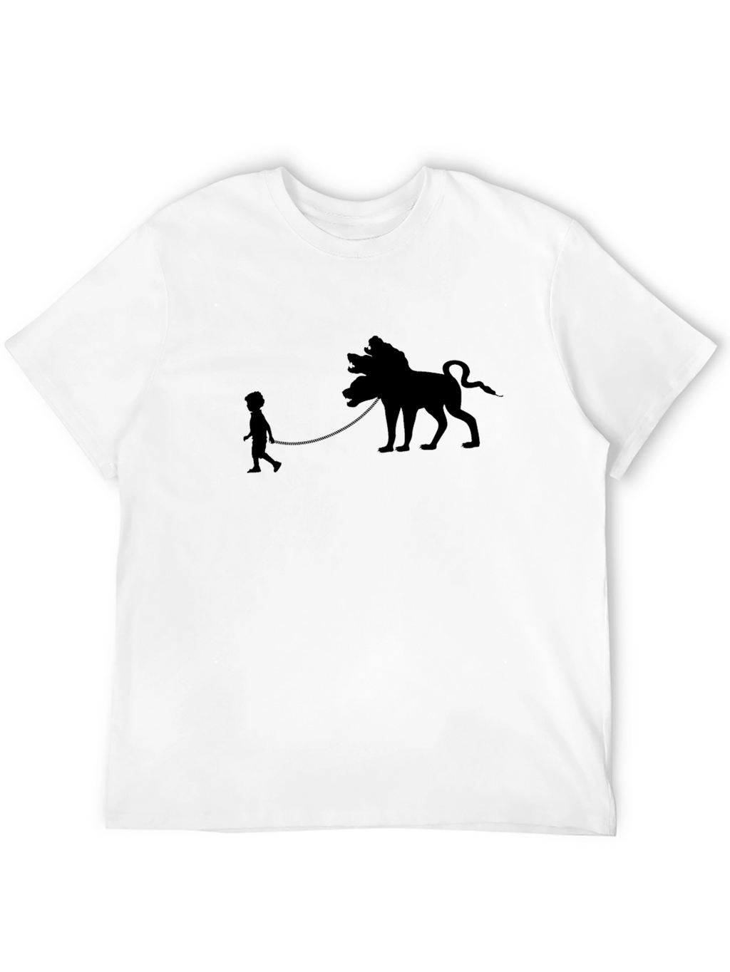 Silhouette Cerberus Graphic Tee - Black