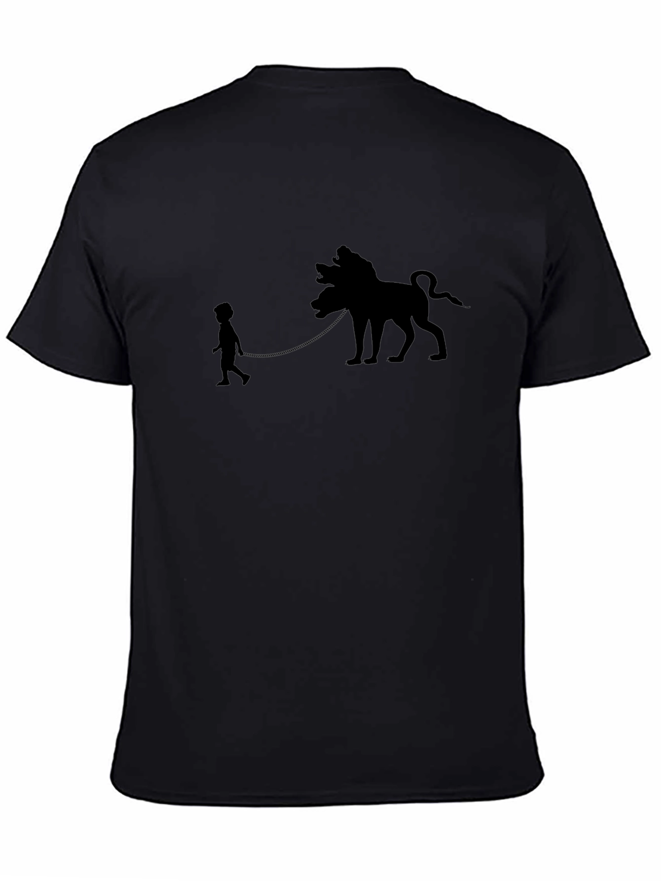 Silhouette Cerberus Graphic Tee - Black
