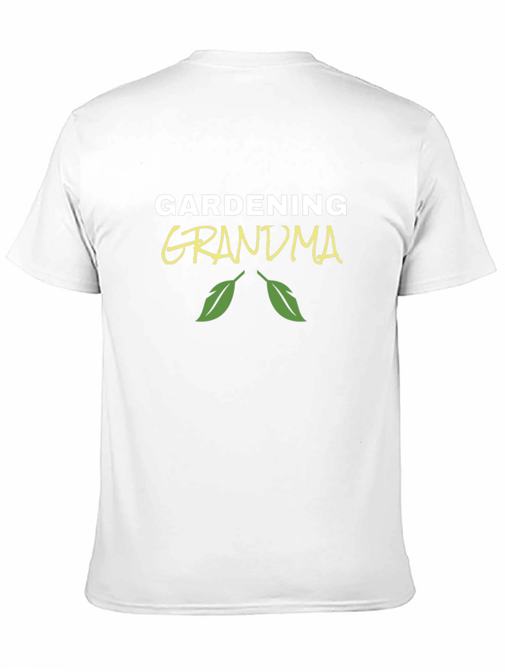 Gardening Grandma Black T-Shirt